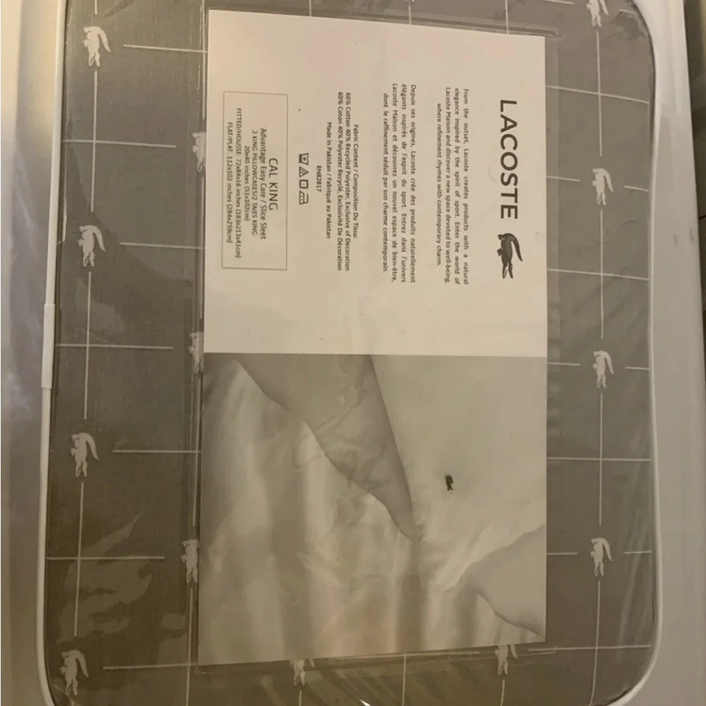 Lacoste elegant gray